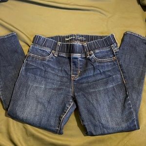 Bundle of 4 jeans. Light blue, dark blue, denim, and grey. Girls age 10